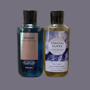 Bath and Body Works Mens Collection Coastal Cliffs & Ocean 3-in-1 Face|Body|Hair